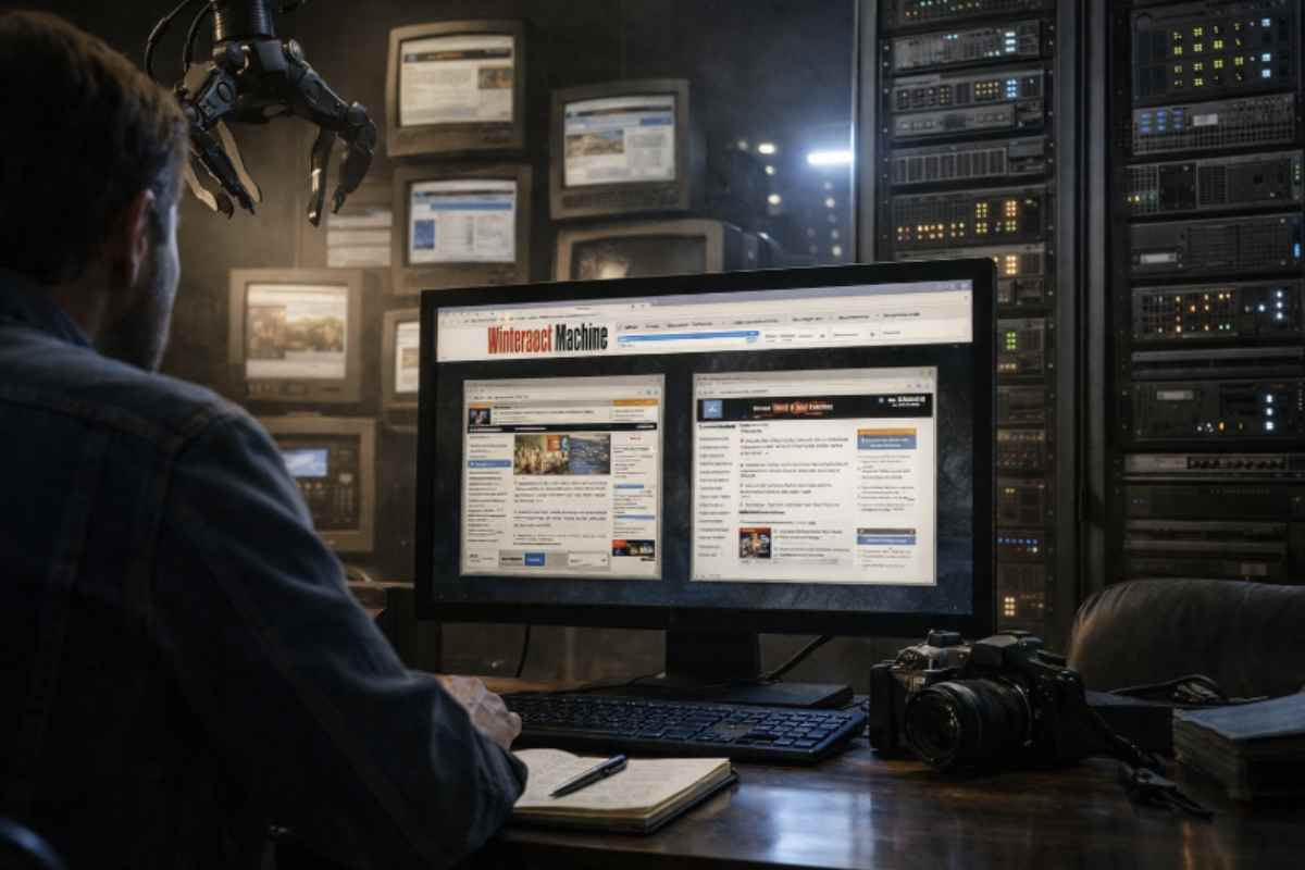 La Wayback Machine, uno degli strumenti più utilizzati da chi lavora con le informazioni online, si trova oggi al centro di una tensione